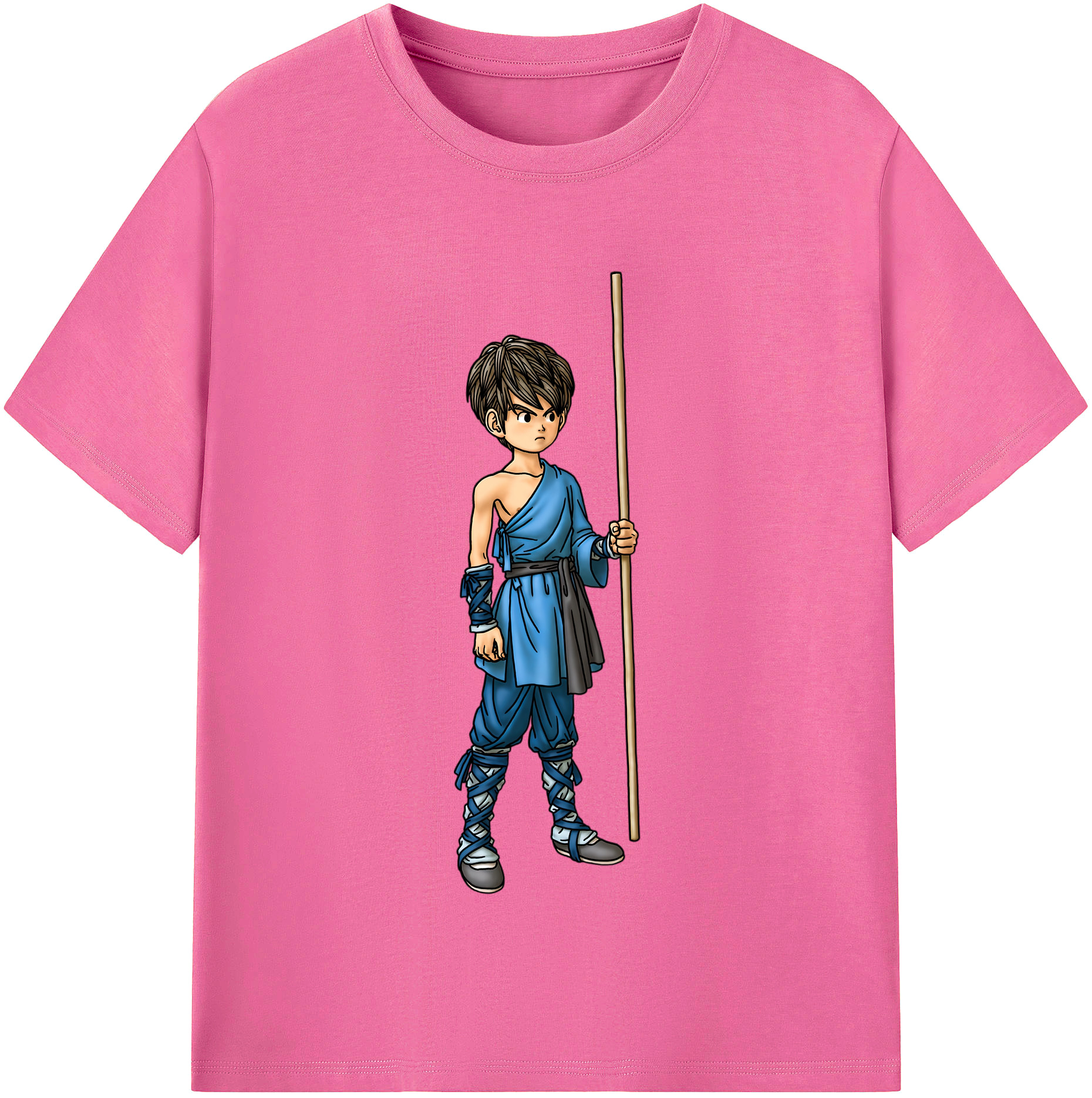 （画像用） ドラゴンクエスト Doragon Kuesuto Dragon Quest レディースカジュアルプリントTシャツ（綿100％）